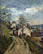 Paul Cezanne The House of Dr Gachet in Auvers Norge oil painting reproduction